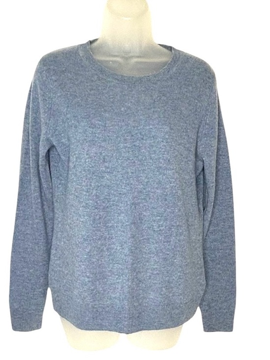 Tahari Sweaters - TAHARI Women Size M Medium Blue 100% 2 PLY Cashmere Knit Sweater.